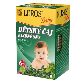 LEROS BABY Detský čaj Pokojné sny 20x1,5 g
