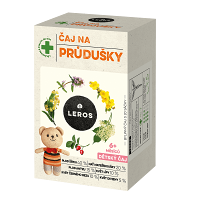 LEROS Detský čaj na priedušky 20 vrecúšok