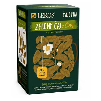 LEROS Čajovňa Zelený čaj 20 vrecúšok