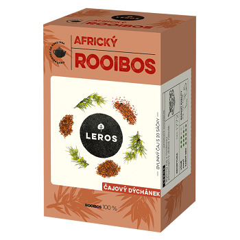 LEROS Čajový večierok africký rooibos 20 sáčkov (Bylinné čaje) - Prírodné