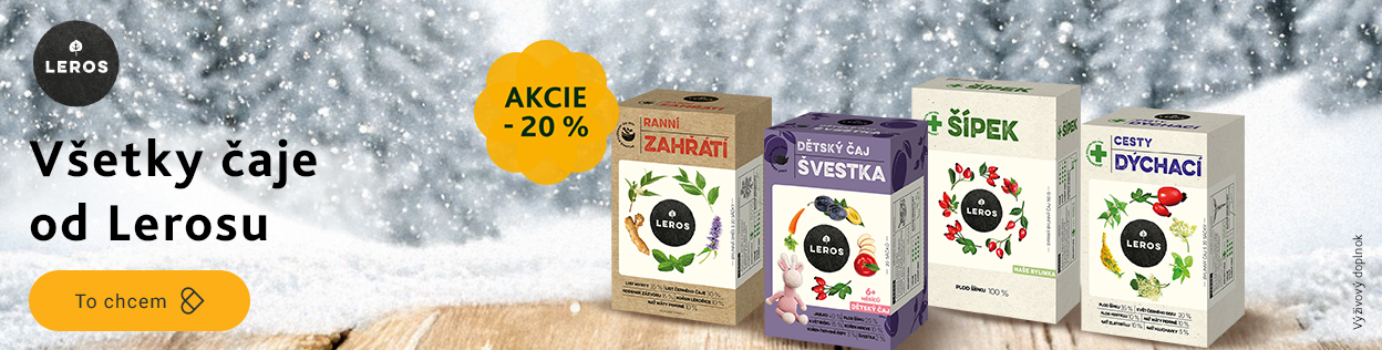 20% ZĽAVA na značku Leros