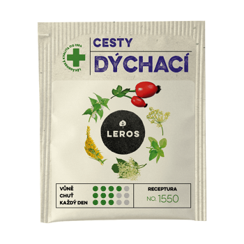 LEROS Cesty dýchacie bylinná zmes 20 vrecúšok (Bylinné čaje) - Bylinné - obrázok 2/2