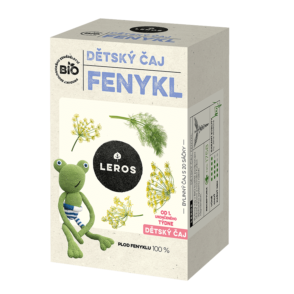 LEROS Detský čaj BIO Fenikel 20 x 1.5 g kúpite na Mojalekaren.sk