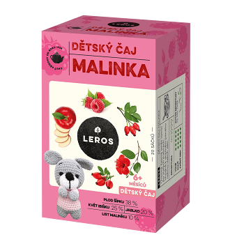 LEROS Detský čaj malinka 20 vrecúšok (Ovocné čaje) - Bylinné