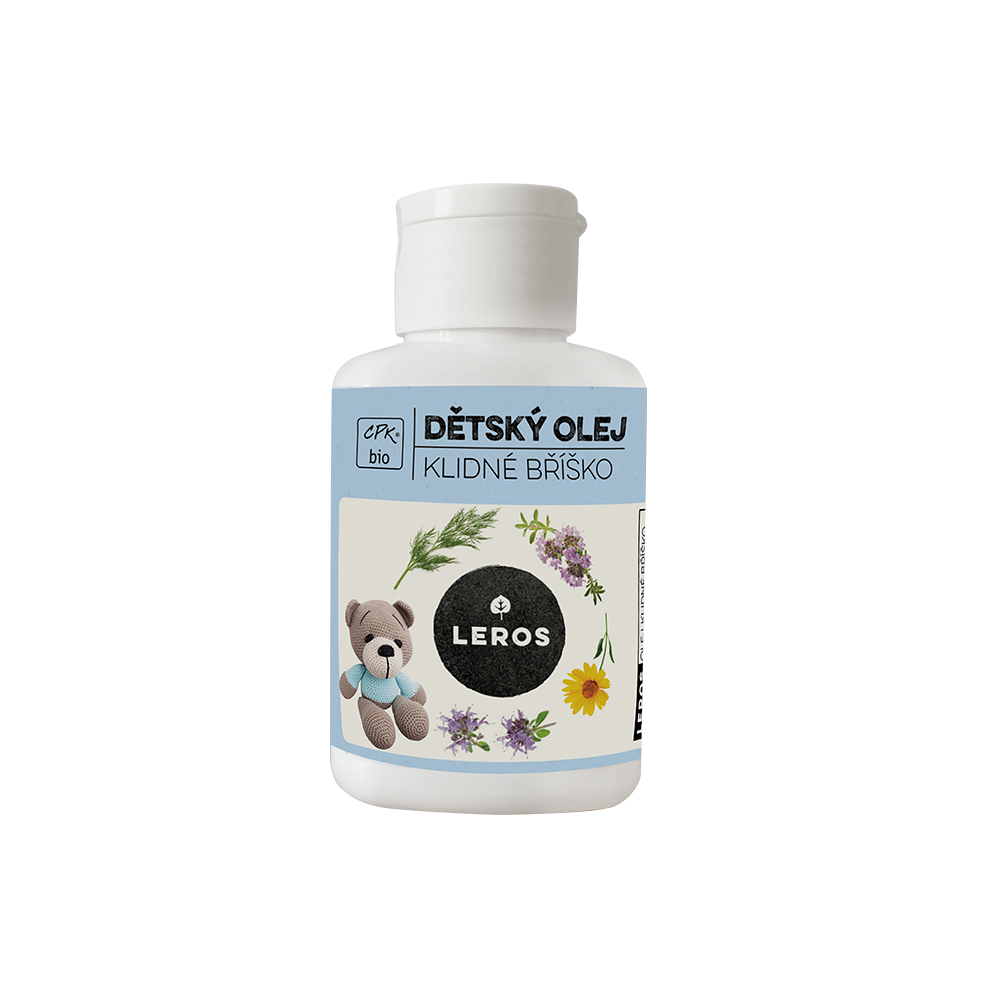 LEROS Detský olej pokojné bruško 60 ml kúpite na Mojalekaren.sk