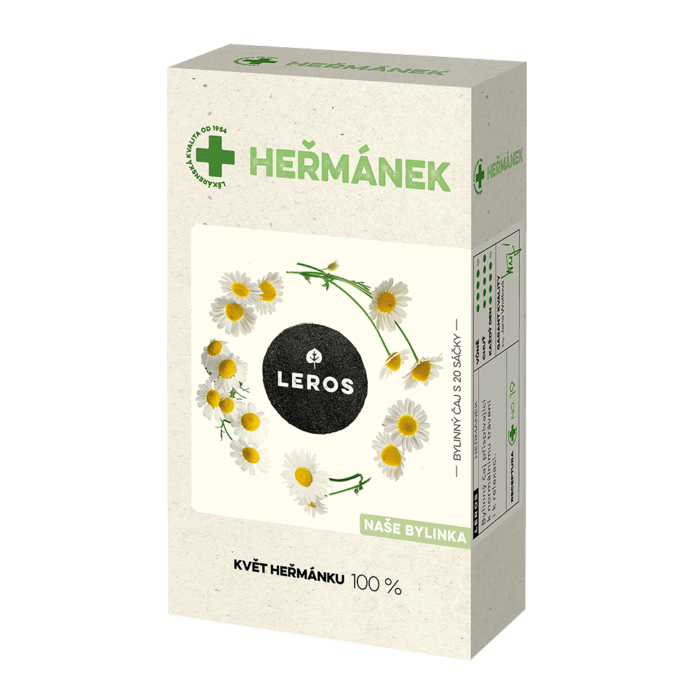 LEROS Harmanček bylinný čaj 20 vrecúšok kúpite na Mojalekaren.sk