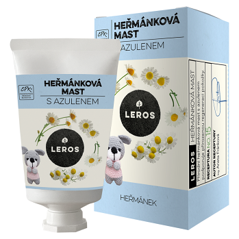 LEROS Harmančeková masť s azulénom 30 ml
