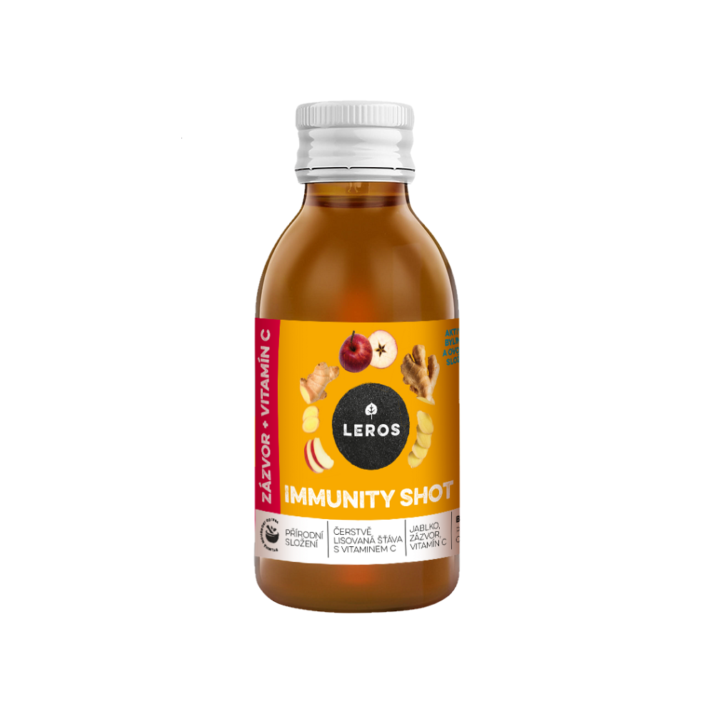 LEROS Immunity shot zázvor + vitamín C 150 ml kúpite na Mojalekaren.sk