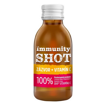 LEROS Immunity shot zázvor + vitamín C 150 ml
