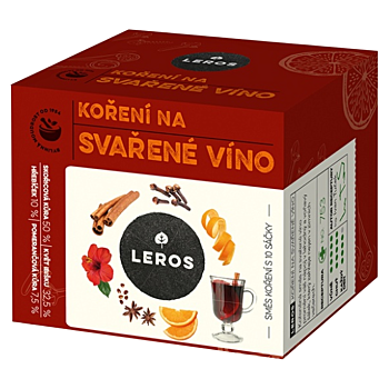 LEROS Korenie na varené víno 10 sáčkov (Bylinné čaje)