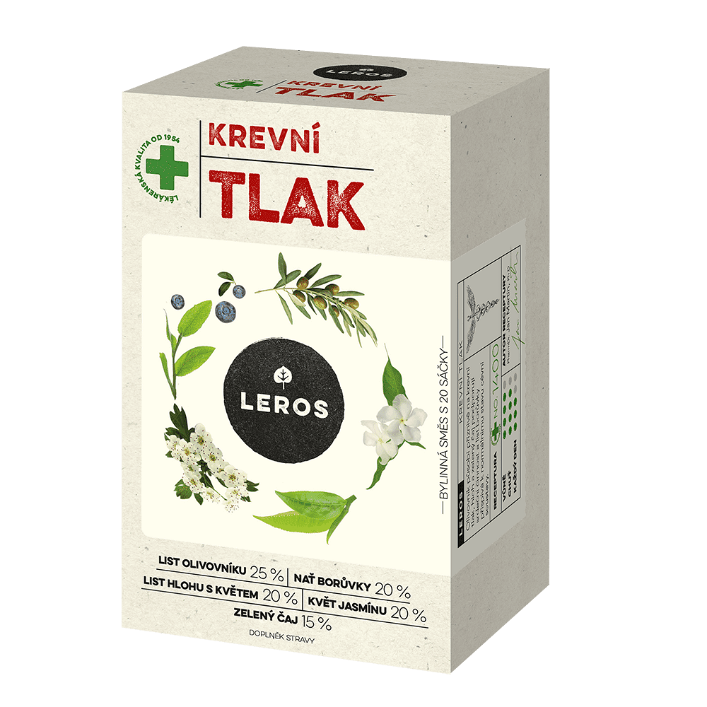 LEROS Krvný tlak 20 sáčkov kúpite na Mojalekaren.sk