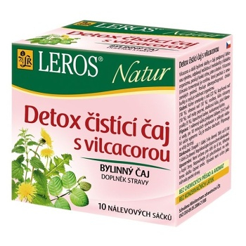 LEROS Natur Detox prečisťujúci čaj s vilcacorou 10 x 1,5 g
