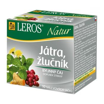 LEROS Natur Pečeň, žlčník 10 x 1,5 g