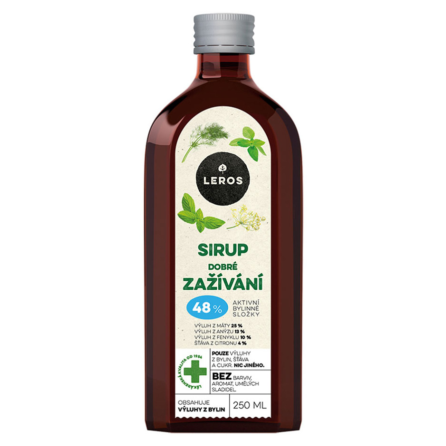 LEROS Sirup dobré zažívanie 250 ml kúpite na Mojalekaren.sk