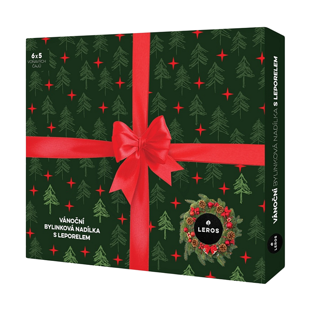 Leros VIANOČNÁ BYLINKOVÁ NÁDIELKA 3 6 druhov čajov po 5 vrecúšok 57,5 g kúpite na Mojalekaren.sk