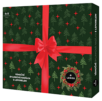 LEROS Vianočná bylinková nádielka 30 sáčkov (Bylinné čaje)