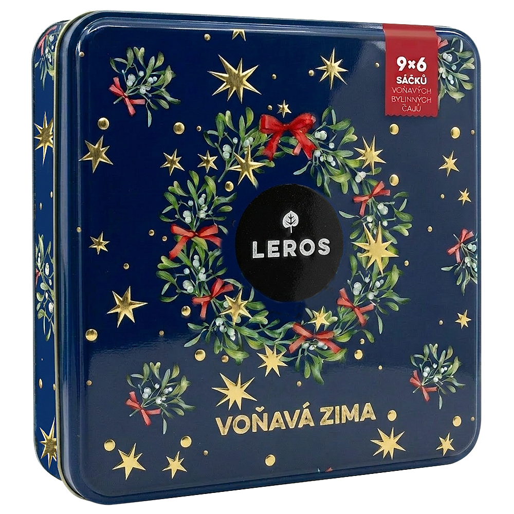 LEROS Voňavá zima kolekcia čajov 54 sáčkov