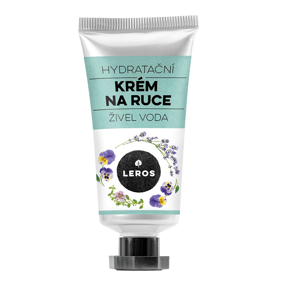 LEROS HYDRATAČNÝ KRÉM NA RUKY ŽIVEL VODA s fialkou a levanduľou 1x30 ml kúpite na Mojalekaren.sk