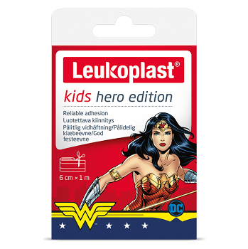 LEUKOPLAST Kids hero edition Wonder Woman 6 cm x 1 m