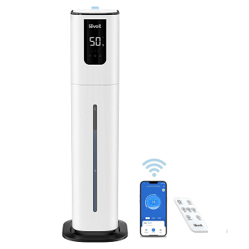 LEVOIT OasisMist 1000S Smart inteligentný zvlhčovač vzduchu 10 litrov (Zvlhčovače vzduchu) - Ultrazvukové, Antialergické, Aromatické, Na vodnej báze