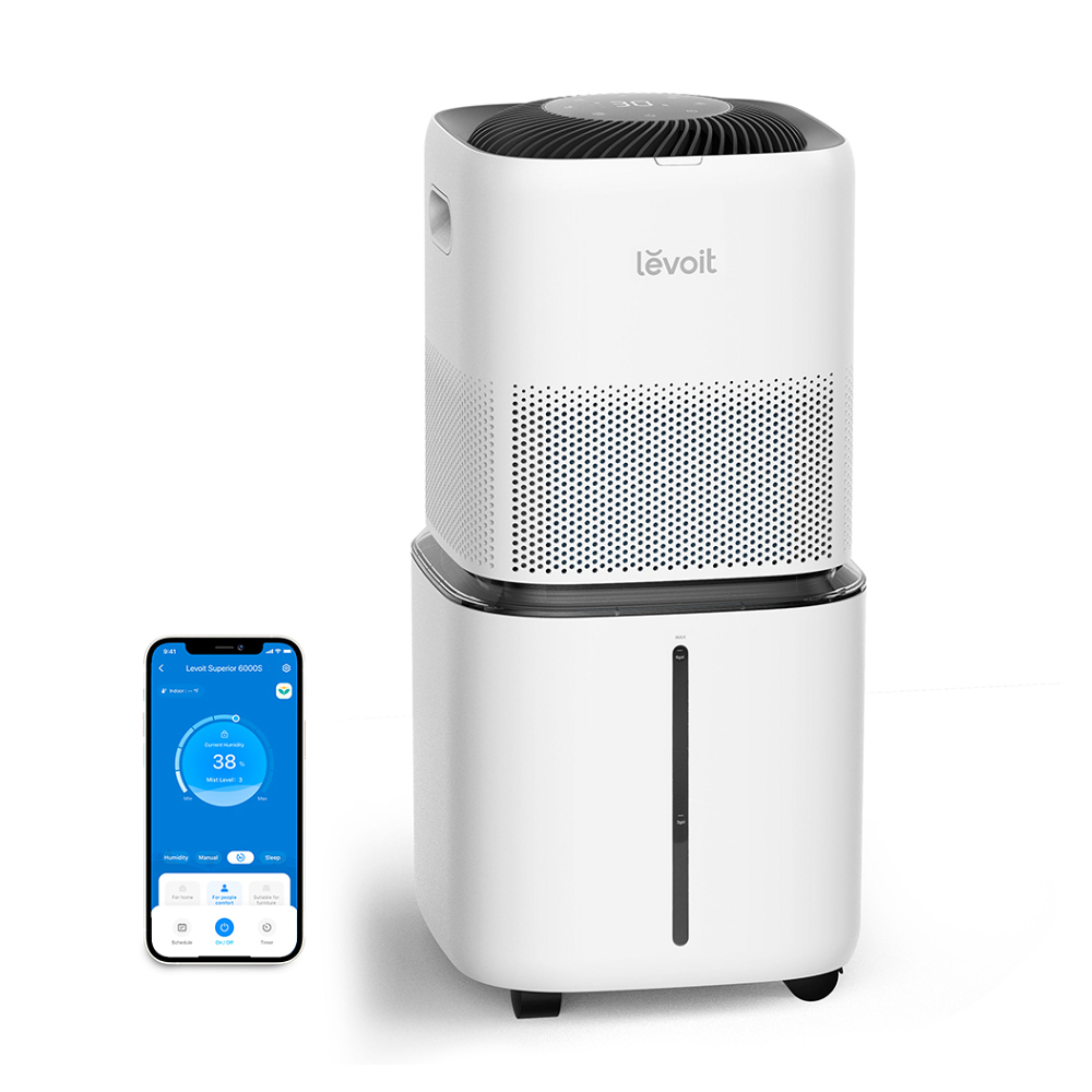 LEVOIT Superior 6000S Smart inteligentný odparovací zvlhčovač 22 litrov