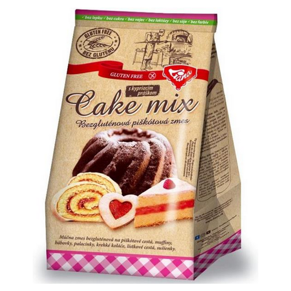 LIANA Cake mix bezlepková piškótová zmes 1 kg kúpite na Mojalekaren.sk