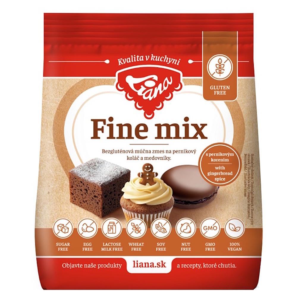 LIANA Fine mix bezlepková múčna zmes 300 g