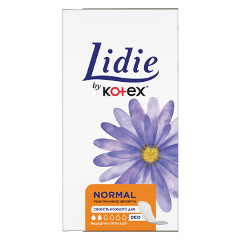 LIDIE Slipové vložky Normal Deo 50 kusov (Slipové vložky) - Slipové