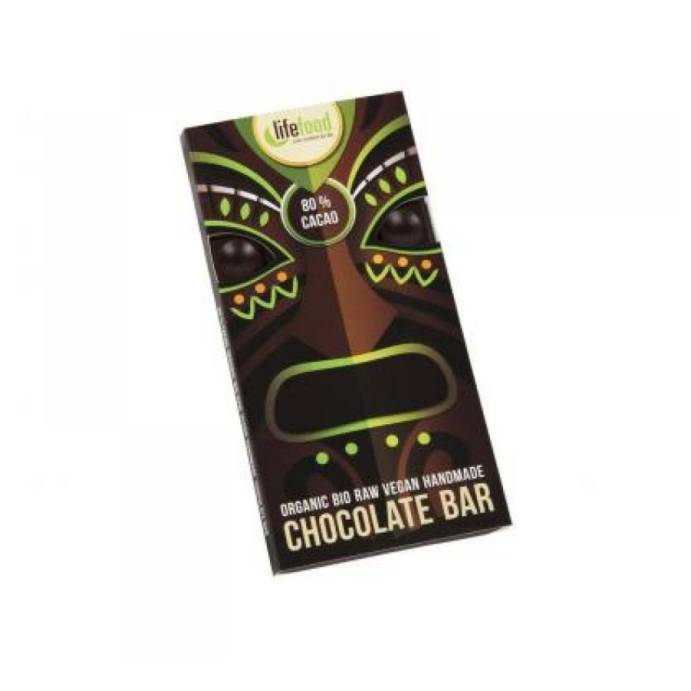 Lifefood čokoláda 80% Cacao BIO 70 g