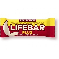 Lifefood Lifebar plus čerešňová s MACO a Baobab BIO 47 g