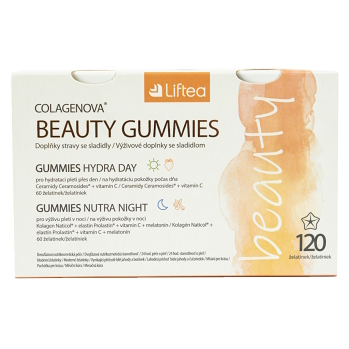 LIFTEA Colagenova Beauty Gummies 120 želatínových kapsúl (Vitamíny na pleť) - Viaczložkové