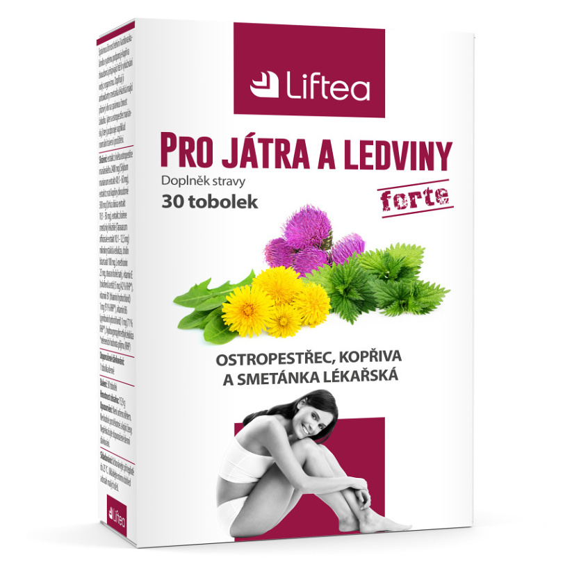 E-shop Liftec Liftea pre pečeň a obličky 30 kapsúl