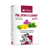 Liftec Liftea pre pečeň a obličky 30 kapsúl Liftec Liftea pre pečeň a obličky 30 kapsúl