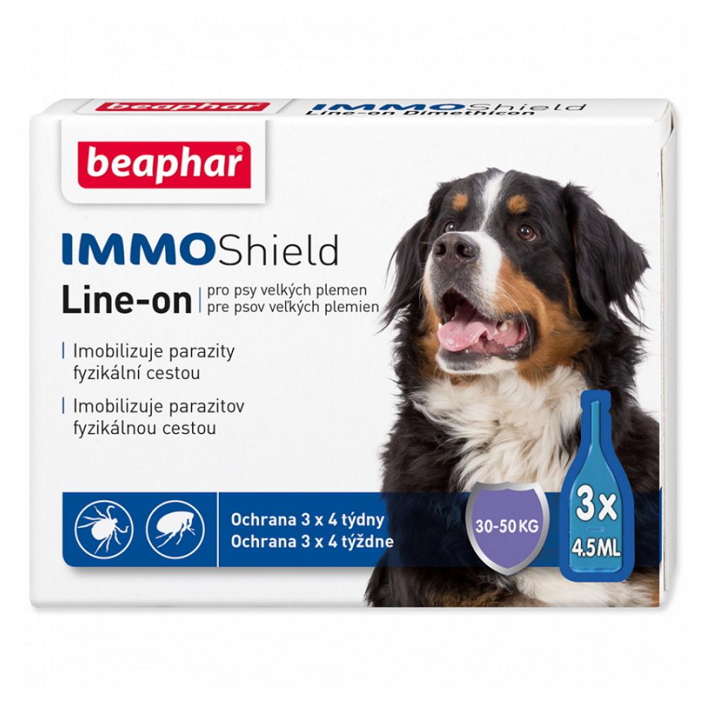 E-shop BEAPHAR Line-on Immo Shield pes L 4,5 ml 3 pipety