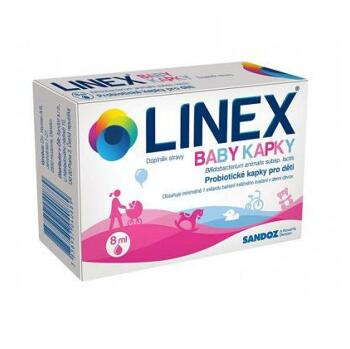 LINEX Baby kvapky 8 ml