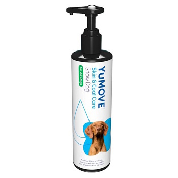 LINTBELLS Yumega Showdog doplnok stravy pre psov na kvalitnú srsť 500 ml (Veterinárne výživové doplnky na srsť)
