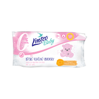 LINTEO Baby Vlhčené obrúsky Soft & Cream 120 ks