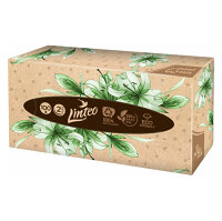 LINTEO Papierové vreckovky 2-vrstvové BOX 100 ks