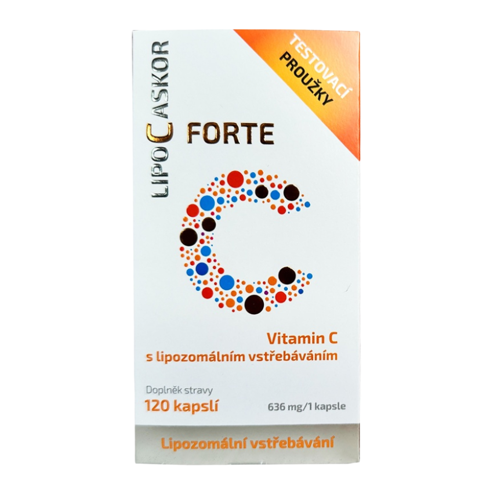 lipo c askor LIPO C ASKOR Forte vitamín C 520 mg 120 kapsúl