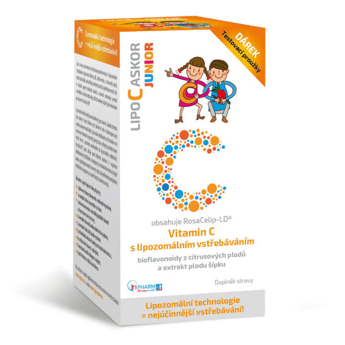 Lipo C Askor Junior kvapky s vitamínom C pre deti 110 ml kúpite na Mojalekaren.sk