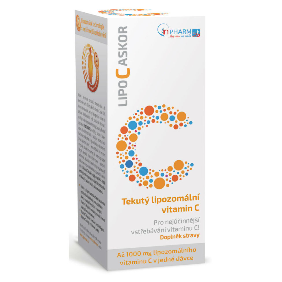 LIPO C ASKOR Tekutý lipozomálny vitamín C 136 ml kúpite na Mojalekaren.sk