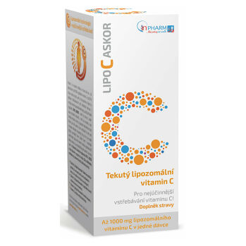 LIPO C ASKOR Tekutý lipozomálny vitamín C 136 ml