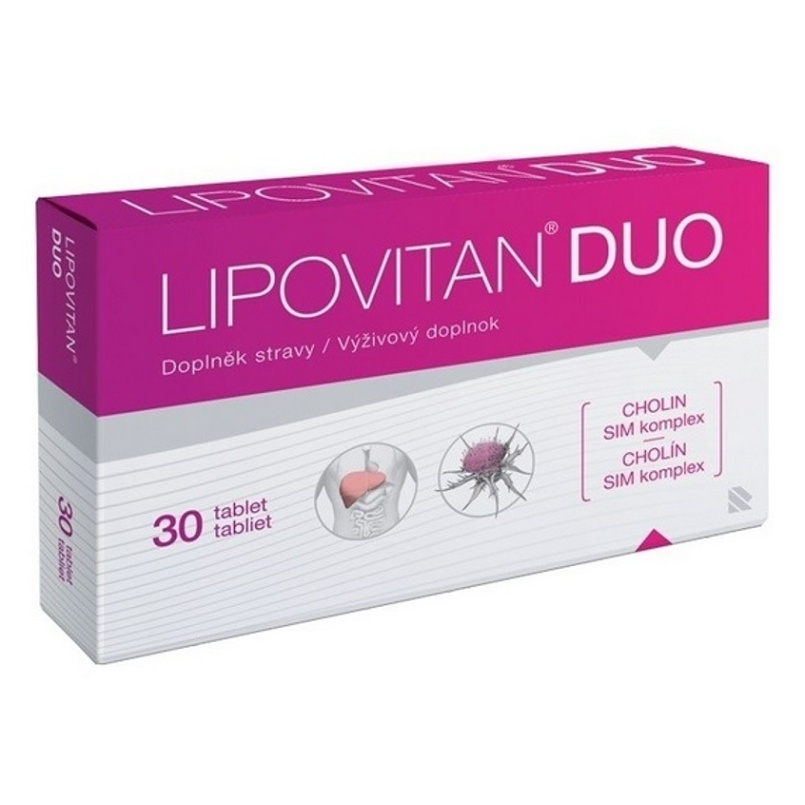 LIPOVITAN DUO 30 tabliet kúpite na Mojalekaren.sk