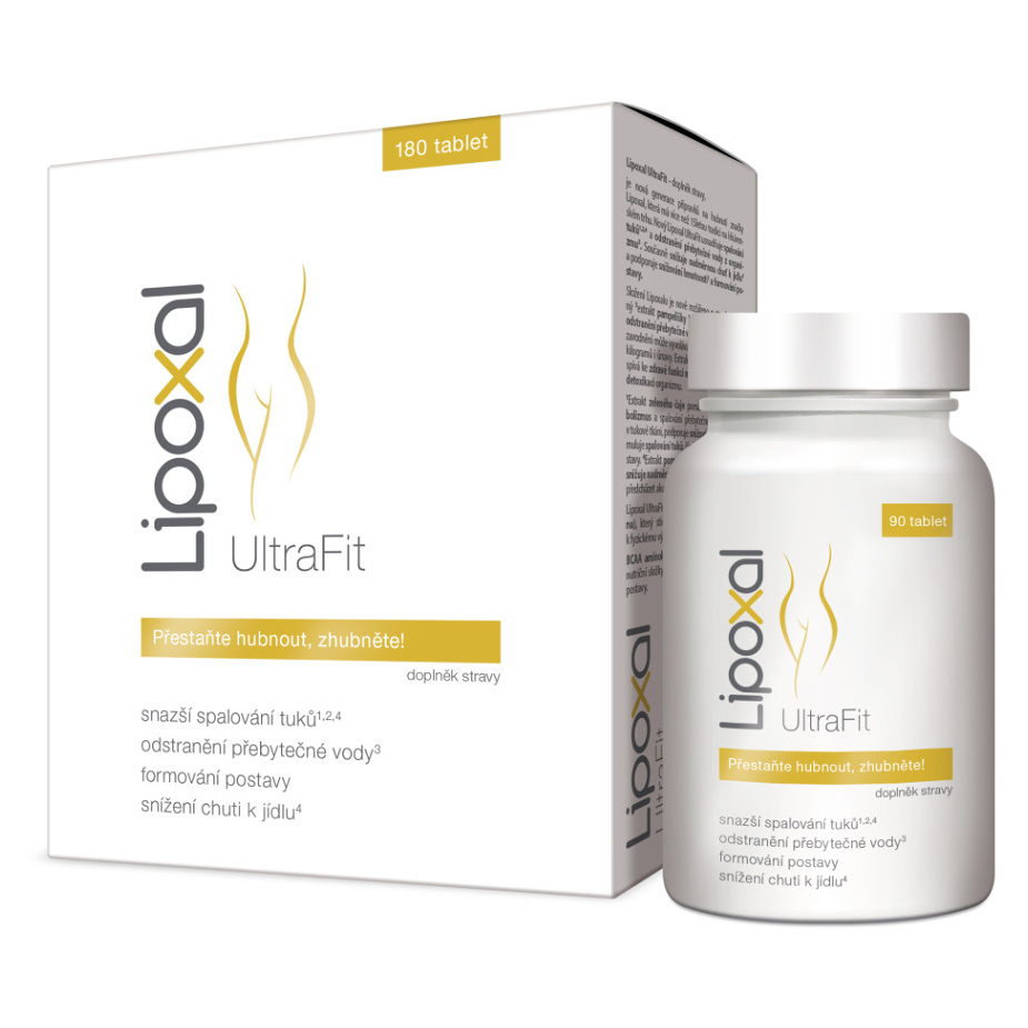 Lipoxal UltraFit tablety na podporu chudnutia 180 tbl kúpite na Mojalekaren.sk