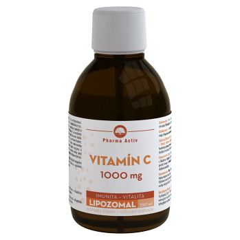PHARMA ACTIV Lipozomal vitamín C 1000 mg 250 ml