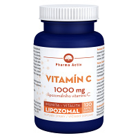 PHARMA ACTIV Lipozomal vitamín C 1000 mg 120 kapsúl