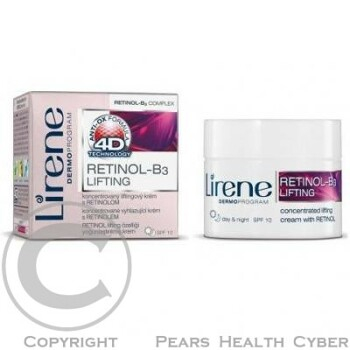 Lirene 4D Retinol B3 lifting Deň a noc krém 50 ml