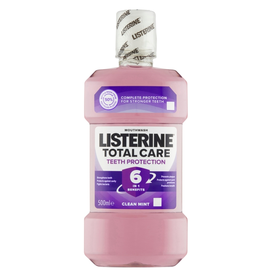 Listerine Total care ústna voda na svieži dych 500 ml kúpite na Mojalekaren.sk