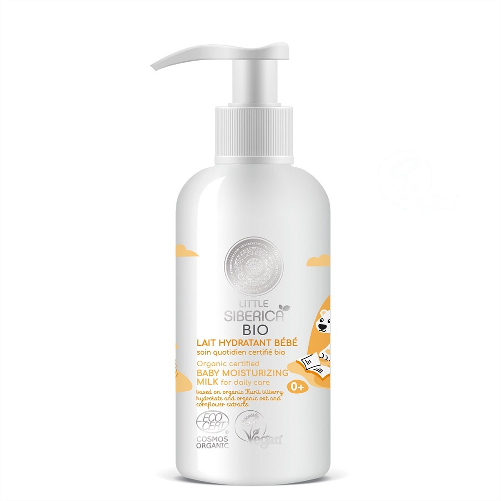 LITTLE SIBERICA Detské hydratačné mlieko na každodennú starostlivosť 250 ml