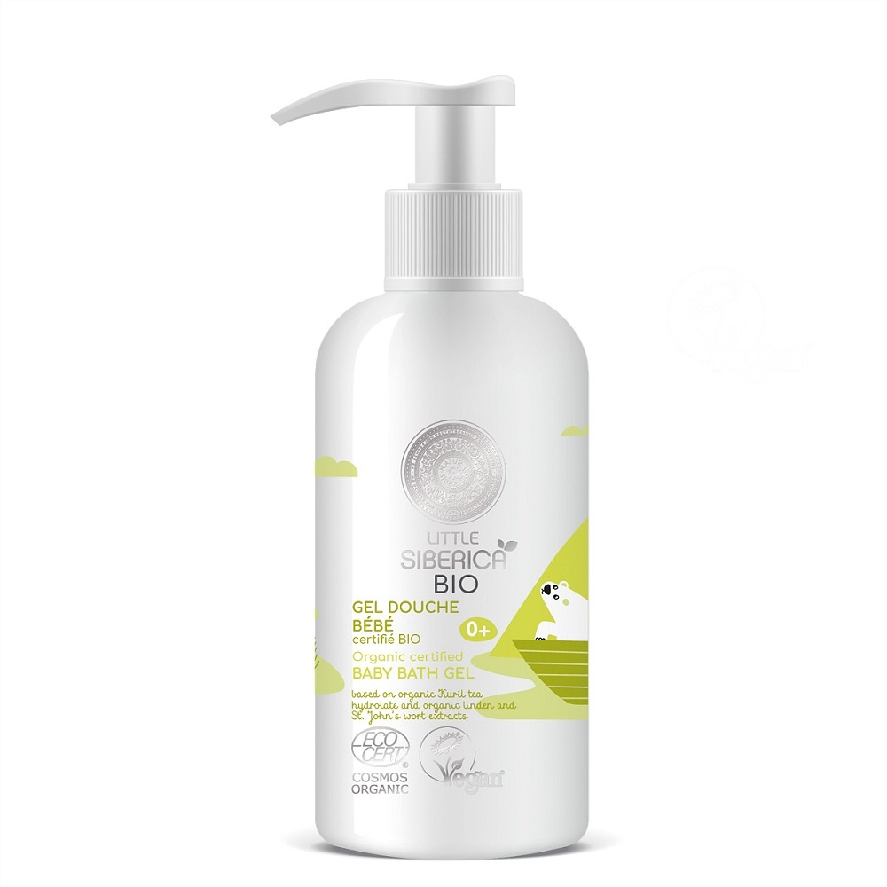LITTLE SIBERICA Detský kúpeľový gél 250 ml